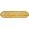 Floating Industrial Style Skateboard Deck Shelf with Pipe Mounting System  Custom Made Indoor Skate Shelving - Bamboo/Maple Wall Mount - 7.75" Bamboo Bottom view 4