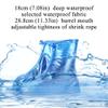 Rain Boot Waterproof Shoes Covers, Sand Control Non-Slip Shoe Cover Galoshes, PVC Rubber Sole Reusable Rain Snow Boots Overshoes for Cycling Outdoor Camping Fishing Garden Travel (L, Blue) view 3