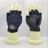 Copper Tech Womens Half Glove Worn ON Right Hand (White/Black, MED to LG(ONE Size FIT Most), Worn ON RGHT Hand) view 2
