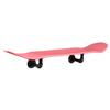 Floating Industrial Style Skateboard Deck Shelf with Pipe Mounting System  Custom Made Indoor Skate Shelving - Maple Wall Mount - 7.75" Neon Pink view 1
