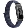 Nylon Ace 3 Bands Compatible with Fitbit Ace 3 Straps - Soft Skin-Friendly Breathable Ace 3 Bands for Watch Band Wrist Strap Bracelet Accessories (Blue Green) view 1