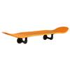 Floating Industrial Style Skateboard Deck Shelf with Pipe Mounting System  Custom Made Indoor Skate Shelving - Maple Wall Mount - 7.75" Neon Orange view 1