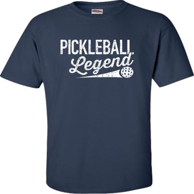 3X-Large Navy Blue Mens Pickleball Legend Funny Gift Idea T-Shirt