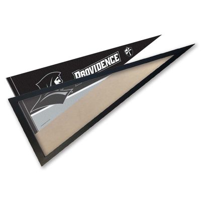 College Flags & Banners Co. Providence University Pennant and Wood Pennant Frame - Black