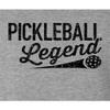 XX-Large Athletic Heather Women Pickleball Legend Funny Gift Idea T-Shirt view 4
