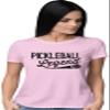 3X-Large Pink Women Pickleball Legend Funny Gift Idea T-Shirt view 2