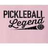 3X-Large Pink Women Pickleball Legend Funny Gift Idea T-Shirt view 4