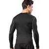 Men's Compression Long Sleeve Shirts, Cool Dry Sport Workout Underwear Shirt Athletic Baselayer Running Gym Tops 2 Pack view 3