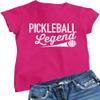 3X-Large Cyber Pink Women Pickleball Legend Funny Gift Idea T-Shirt view 1