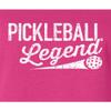 3X-Large Cyber Pink Women Pickleball Legend Funny Gift Idea T-Shirt view 4