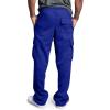 DIYAGO Baggy Cargo Pants for Men Straight Leg Heavyweight Jogger Open Bottom Trousers Adjustable Streetwear Sweatpants Hip Hop Winter Warm Athletic Fit Stretch Waist Spring Fall Winter Track Pants view 3