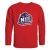 W Republic NJIT Highlanders College Crewneck Pullover Sweatshirt, Adult Unisex, Red, Small - NCAA Officially Licensed Apparel view 1