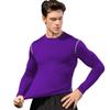 Men's Compression Long Sleeve Shirts, Cool Dry Sport Workout Underwear Shirt Athletic Baselayer Running Gym Tops 2 Pack view 4