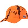 EDTREK Elite Youth High Performance Hunting Hat - Boys Girls Kids Camo Hat and Blaze Orange Baseball Cap (Blaze Wildfire Orange Camo) view 1