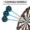 CareGames Steel Tip Darts, Professional Metal Darts,12pcs 18 Gram Darts Metal Tip Set with 12 Shafts,24 Extra Flights,2 Flight Protectors and Dart Sharpener,Metal Darts for Dartboard view 3