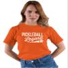 3X-Large Orange Mens Pickleball Legend Funny Gift Idea T-Shirt view 3