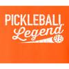 3X-Large Orange Mens Pickleball Legend Funny Gift Idea T-Shirt view 4