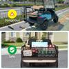 10L0L 4 Passenger Golf Cart Cargo Net for Yamaha,Club Car,EZGO, Adjustable Elastic Storage Net, Simple Golf Cart Cargo Mesh Organizer Nets with Strong Buckle view 4