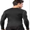 Men's Compression Long Sleeve Shirts, Cool Dry Sport Workout Underwear Shirt Athletic Baselayer Running Gym Tops 2 Pack view 3