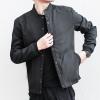 Maiyifu-GJ Men's Classic Casual Lightweight Jacket Casual Button Front Breathable Jacket Winter Warm Vintage Coat Outerwear (Black 1,Large) view 4