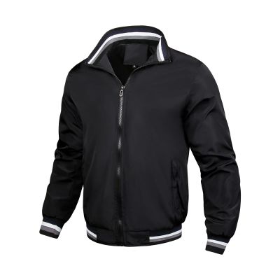 Bomber Jackets for Mens Outdoor Sport Slim Fit Lightweight Softshell Coat Windproof Varsity Baseball Coats (Black,4X-Large)