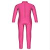 ranrann Kids Girls Full Length Gymnastic Unitard Long Sleeves Ballet Dance Jumpsuit Mock Neck Athletic Activewear Rose 5-6 view 2