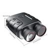 Night Vision Binoculars,1080P 5X Digital Zoom 984Ft 7-Level Adjustable Infrared Night Vision for Photography,Wildlife Watching,Camping view 2