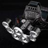 XARONF Headlamp Rechargeable, 7LED USB Rechargeable Head lamp Super Bright Outdoor Rechargeable Head Flashlight, Waterproof for Outdoor Camping Cycling Running Fishing Head Lamps for Adults view 3