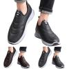CsgrFagr Fashion Winter Men Casual Shoes Flat Bottom Non Slip and Waterproof Upper Slip On Solid Short Plush for Warm and Comfort Men Skate Shoes (A, 10.5) view 4