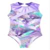 YONGHS Kids Girls Sleeveless Ballet Leotard for Gymnastics Outfit One Piece Athletic Bodysuit Dancewear Lavender 12 Years view 3