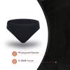 AIRCUTE Washable Absorbent Urinary Incontinence Underwear for Women or Girl, Bikini Panty for Bladder Leakage 25ml, Black (3X-Large) view 2