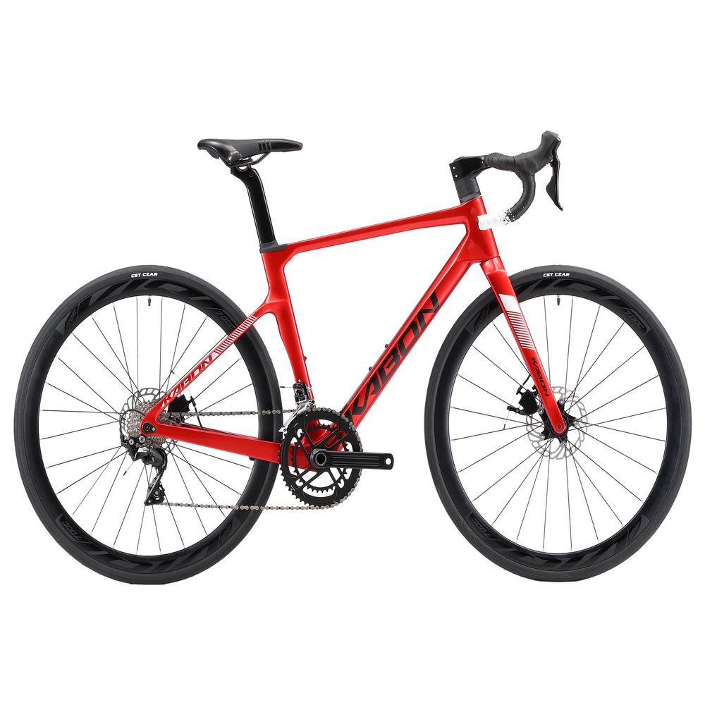 KABON Carbon Road Bike, 700C Carbon Fiber Frame Road Bike with 105 R7000 22 Speed Disc Brake Racing Bicycle for Men and Women