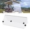 TechInovat Clear Windshield for Club Car DS 1982-2000 Golf Cart Fold Down view 1