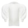 ACSUSS Toddler Kids Casual Wedding Prom Clothing Baby Girls Pullover Top Ribbed Knitted Shirt Slim Fit Solid Color Blouse White 4-5 Years view 1
