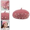 WYR Hat,Winter Warm Hat Women's Classic Retro Beret Autumn Artist Cap Women's Accessories,Khaki,M view 4