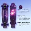 Kids Skateboard Set with Light-Up WheelsComplete Beginner Kit Includes Full Protective Gear & Skate ToolIdeal for Boys & Girls,Purple 22" view 3