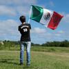 lepni.me Mens Mexico Soccer Shirt with Your Name Number Mexican Flag Badge Personalized Jersey Custom Football World Cup 2022 (L White Multi Color) view 3