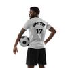 lepni.me Mens USA Soccer Shirt with Your Name Number | American Flag Badge Personalized Jersey Custom Football World Cup 2022 (M White Multi Color) view 3