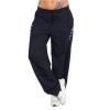 Yoga Pants with Pockets for Women Bootcut High Waist Workout Bootleg Pants Tummy Control Cargo Wide Leg Flare Pants A01#Navy view 1