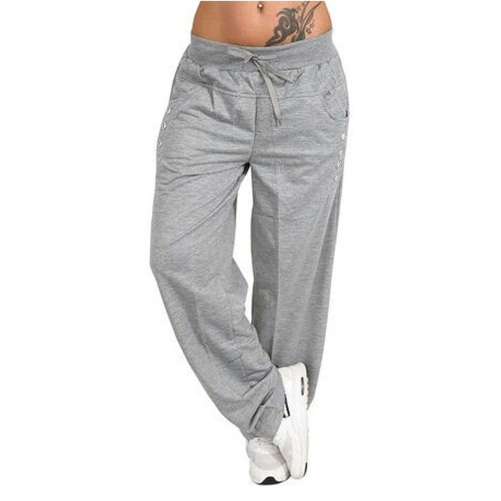 Yoga Pants with Pockets for Women Bootcut High Waist Workout Bootleg Pants Tummy Control Cargo Wide Leg Flare Pants A01#Gray