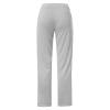 Yoga Pants with Pockets for Women Bootcut High Waist Workout Bootleg Pants Tummy Control Cargo Wide Leg Flare Pants A01#Gray view 3
