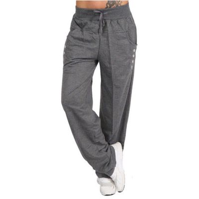 Yoga Pants with Pockets for Women Bootcut High Waist Workout Bootleg Pants Tummy Control Cargo Wide Leg Flare Pants A01#Dark Gray