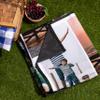 FrameStory Custom Blanket Photos and Text, Fully Customizable with Your Pictures and Message, Water Resistant Outdoor Throw, 50" x 60" view 2