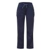 Yoga Pants with Pockets for Women Bootcut High Waist Workout Bootleg Pants Tummy Control Cargo Wide Leg Flare Pants A01#Navy Medium view 4