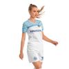 ORKY USA Women Soccer Jersey, Quick Dry Sublimation Customize Shirt Short Set, Lightweight Breathable Training Uniform Freeze(White 2XS) view 3