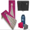 Tailgating Pros Pyramid Tournament Grade Cornhole Board Set w/LED Ring Lights, Carrying Case, & Bags - 4'x2' Regulation Cornhole Game view 1