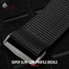 WOLF TACTICAL Heavy Duty Simple EDC Belt - Stiffened 2-Ply 1.5 Nylon Gun Belt for Concealed Carry, Holsters, Pouches (OD Green, M (32-35)) view 4