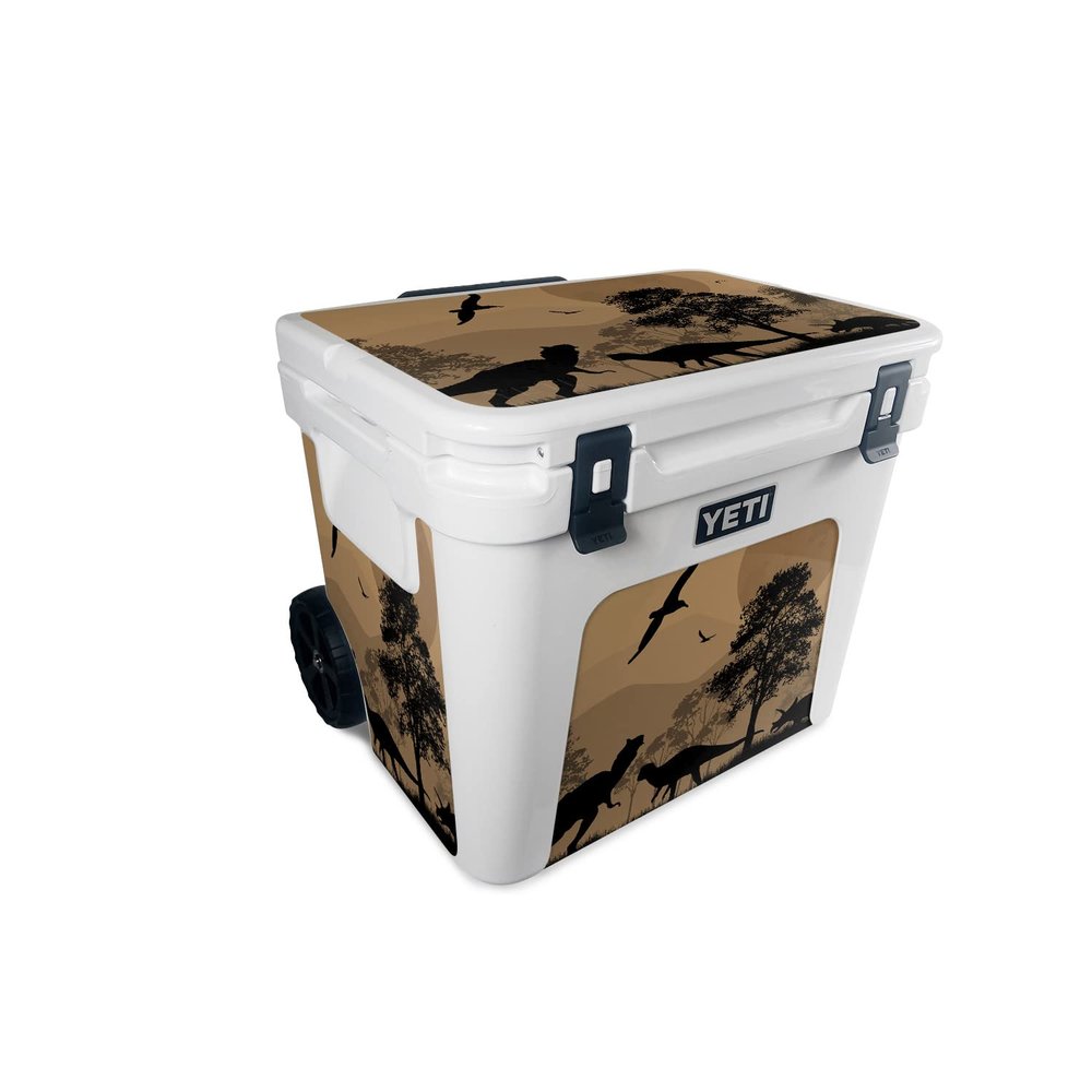 MightySkins Skin Compatible with Yeti Roadie 60 Wheeled Cooler - Mass Extinction | Protective, Durable, and Unique Vinyl Decal wrap Cover | Easy to Apply, Remove, and Change Styles | Made in The USA