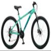 Mongoose Grafton Mountain Bike, 26 Inch Bike for Men and Women, 21 Speed, Aluminum Frame, Knobby Mountain Tires, Suspension Fork, Trigger Shifters, Mechanical Disc Brakes, Adult Bicycle view 2