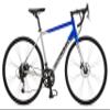 Schwinn Phocus 1.6 Disc Mens and Womens Road Bike, 52cm Adult Aluminum Frame, 16 Speed Drivetrain, 700c Wheels, Disc Brakes, Blue/Silver view 2